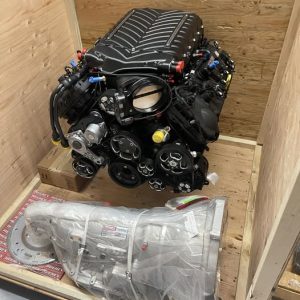 Supercharged Ford Gen 3 Coyote 5.0L Engine w/ 10R80 Automatic Transmission!